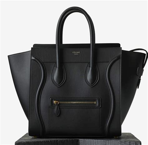 celine mini black tote bag|celine mini beg.